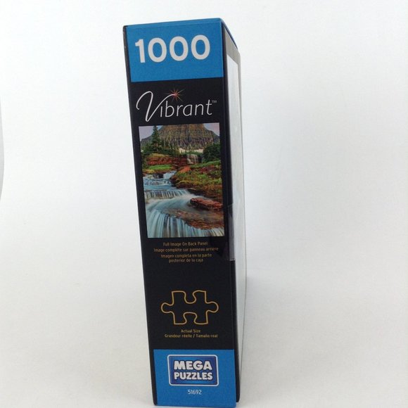 Mega Puzzles 1000 Pieces Glacier Cascades - Picture 3 of 7